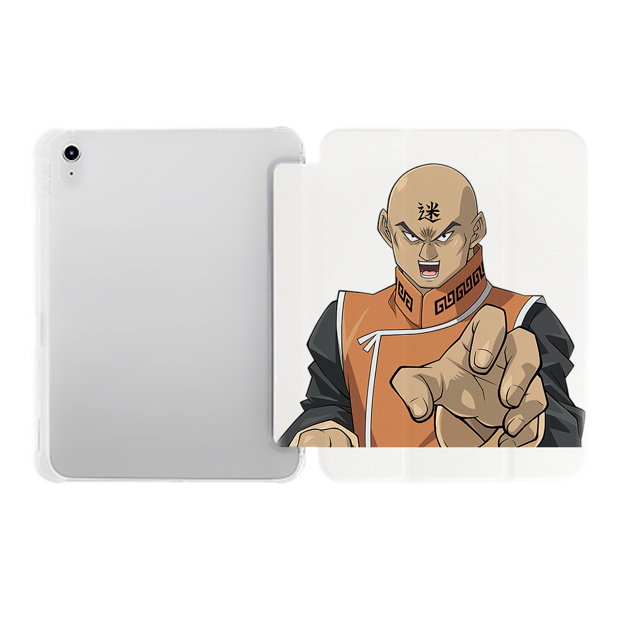 （画像用） 遊☆戯☆王 Yu-Gi-Oh! IPad ケース ペン収納付き 三つ折りスタンド PUレザー×シリコン 対応機種9.5/10.5/10.9インチ